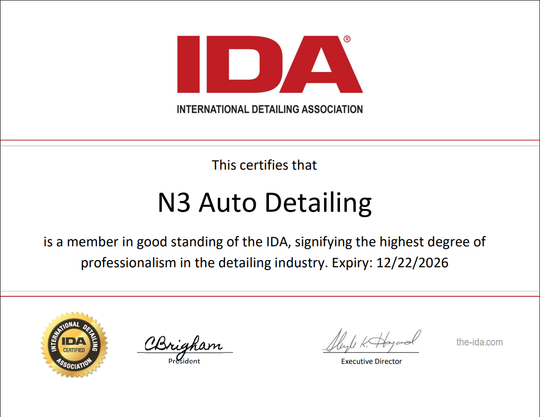IDA certification